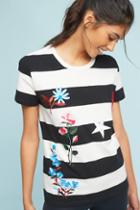 Cynthia Rowley Teagan Embroidered Tee