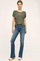 Mother Runaway Mid-rise Fray Jeans
