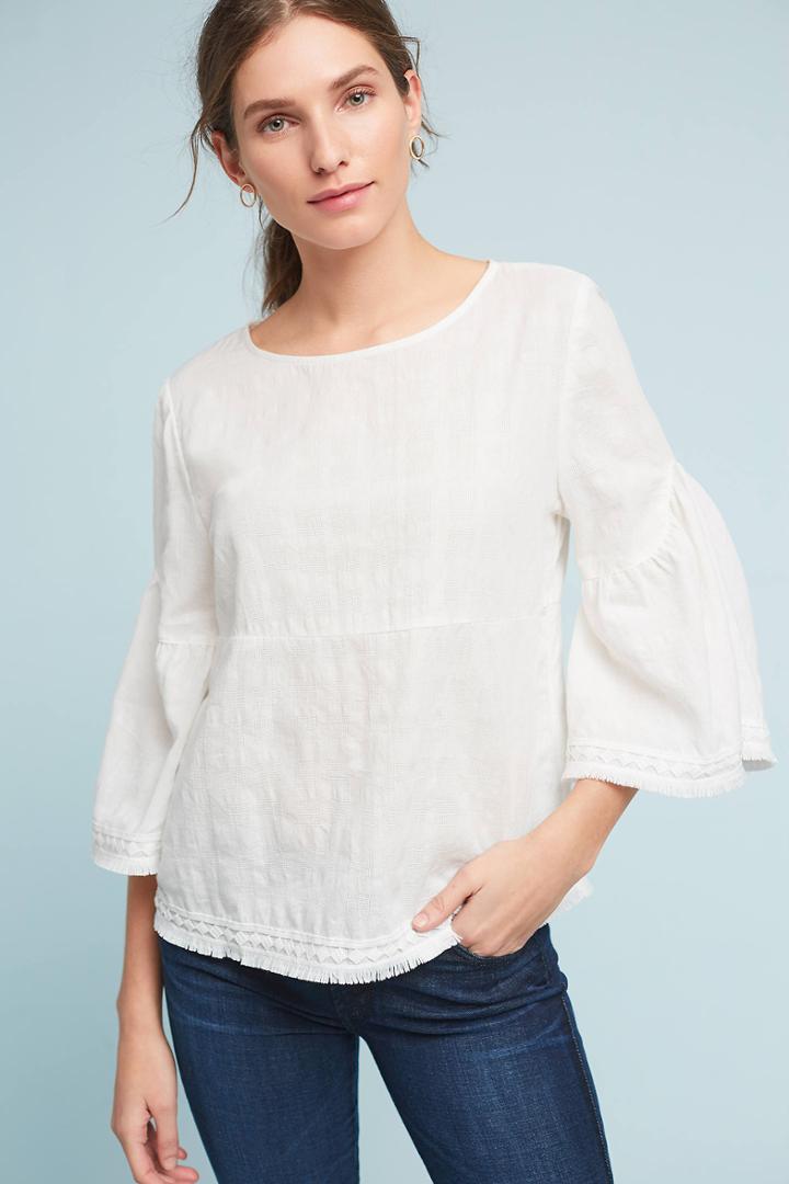 Dolan Left Coast Evamarie Bell-sleeve Top