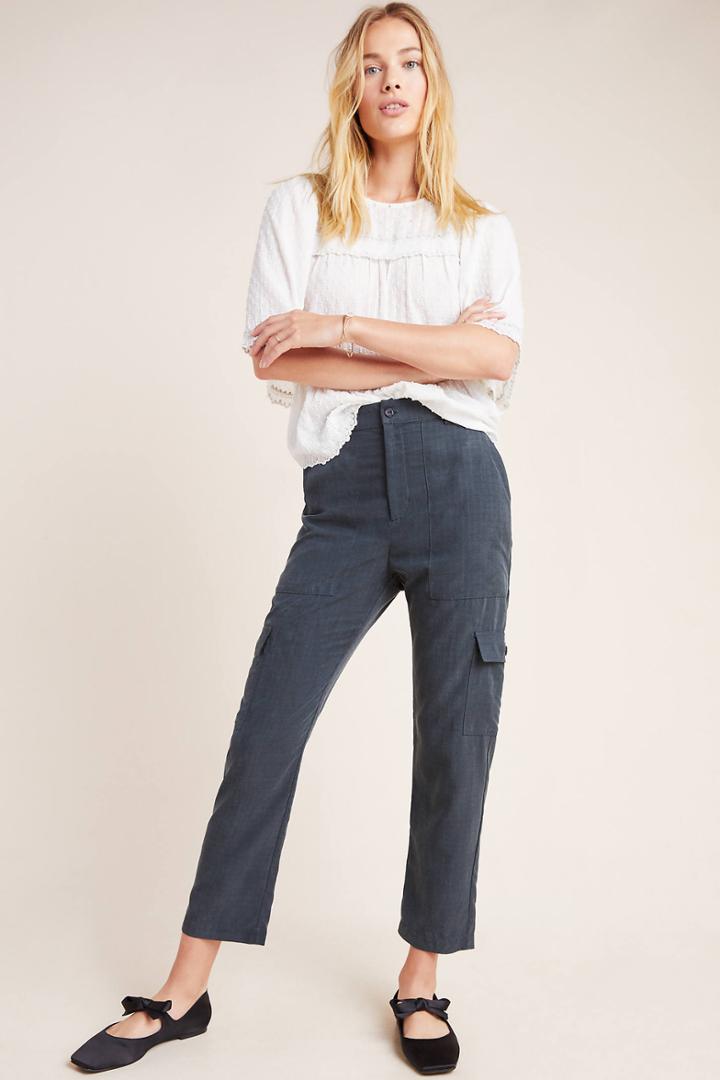 Amadi Walker Chambray Cargo Pants