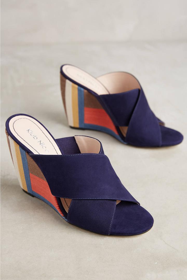 Klub Nico Side-printed Wedges