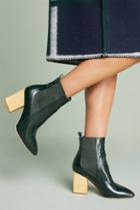 Silent D Patent Mander Chelsea Boots