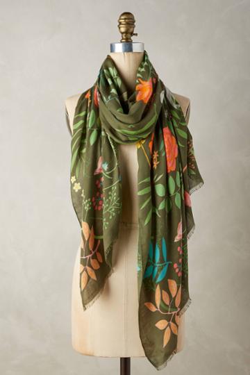 Karen Mabon Little Red Cashmere Scarf