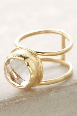 Melissa De La Fuente Topaz Strength Ring