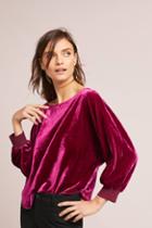 Maeve Carmen Velvet Top