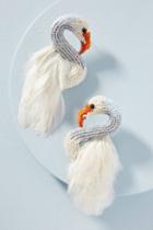 Mignonne Gavigan Swan Drop Earrings