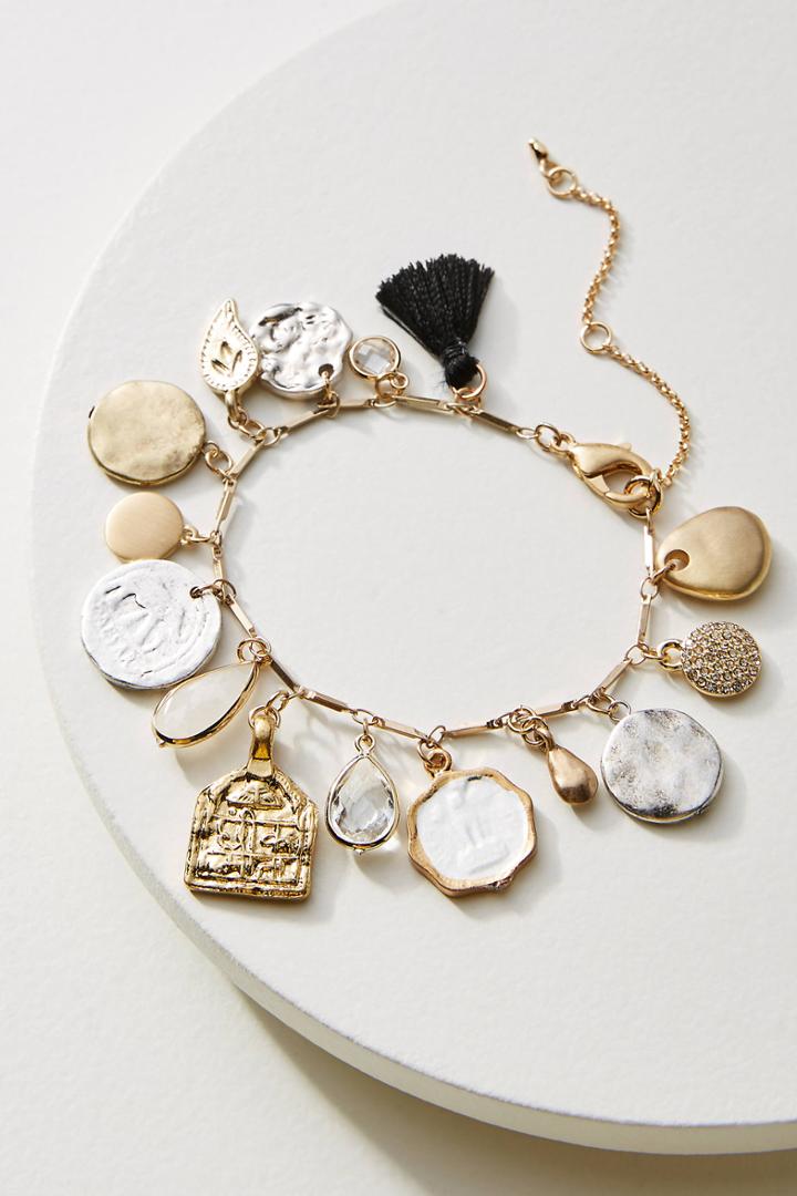 Anthropologie Harriet Charm Bracelet