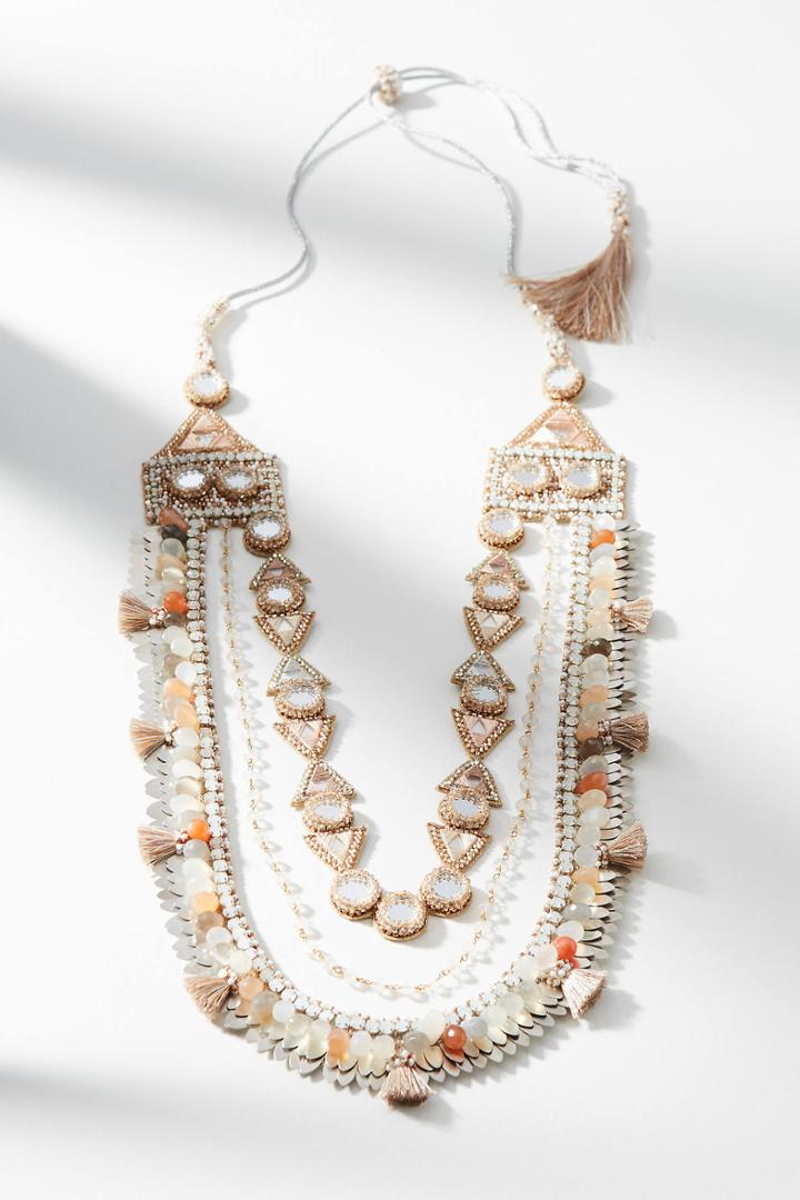 Deepa Gurnani Seraphina Layered Necklace