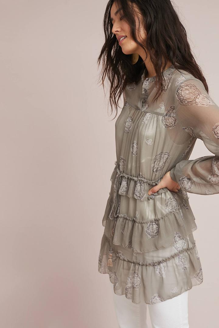 Seen Worn Kept Fontana Ruffled Tunic