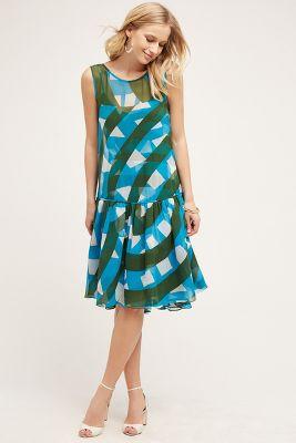 Tracy Reese Dropwaist Silk Dress