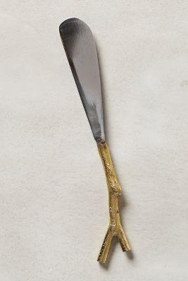 Anthropologie Branch & Twig Cocktail Spreader