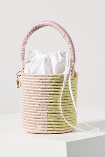 Indego Africa Milo Woven Bucket Bag