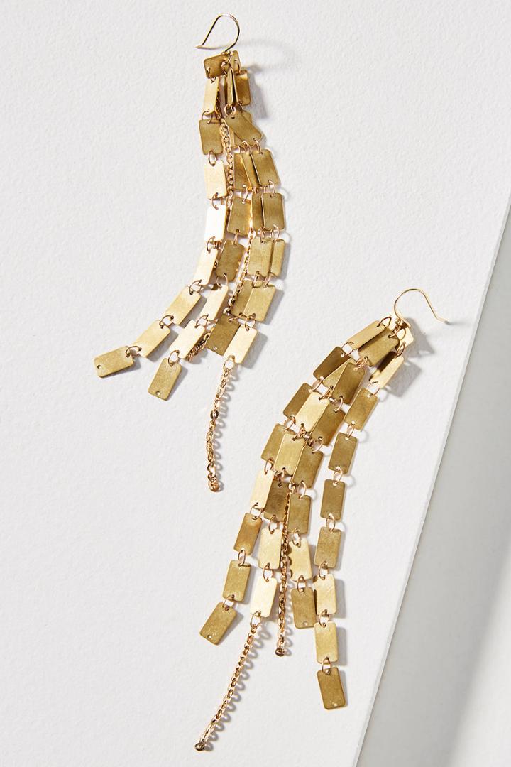 Serefina Square Cascade Drop Earrings