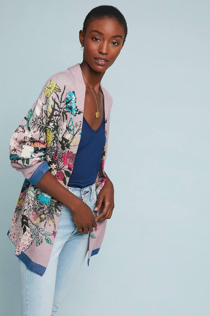 Aldomartins Agnes Floral Cardigan