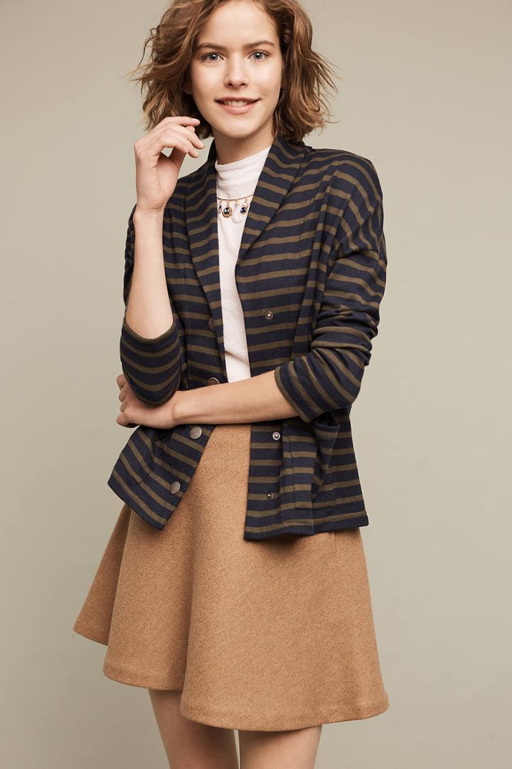 The Lady & The Sailor Belfast Striped Cardigan