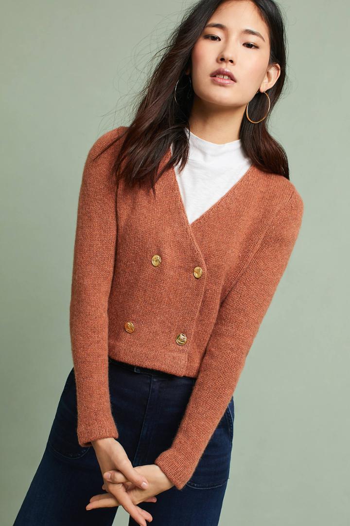 Demylee Halford Cropped Cardigan