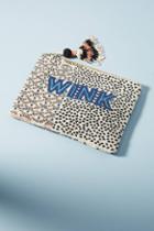 Anthropologie Beaded Wink Pouch