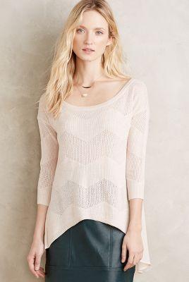 Moth Shadow Chevron Pullover