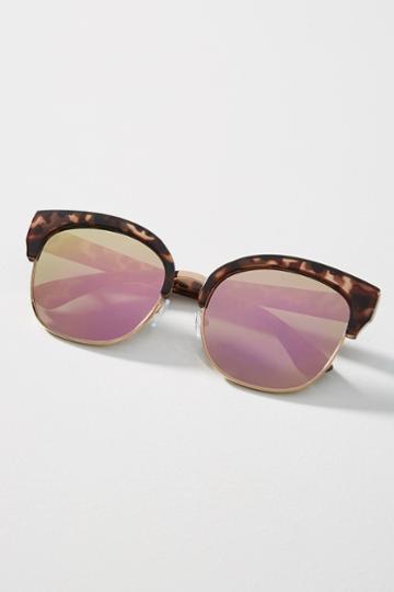 Anthropologie Nell Mirrored Sunglasses