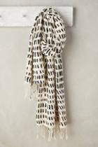 Ink + Alloy Dashed Fringe Scarf
