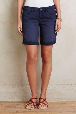 Pilcro Hyphen Bermuda Shorts Navy