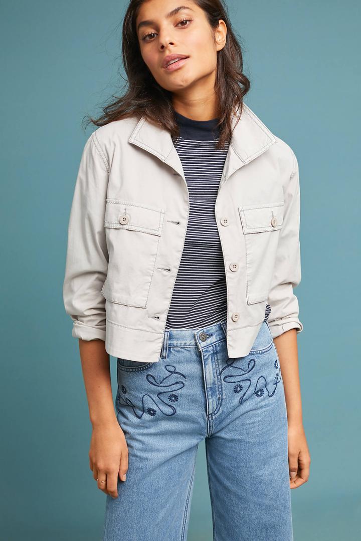 Marrakech Raven Cropped Jacket