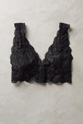 Clo Intimo Fortuna Long-line Bralette Black