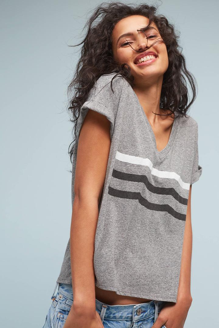 Sol Angeles Waves V-neck Tee