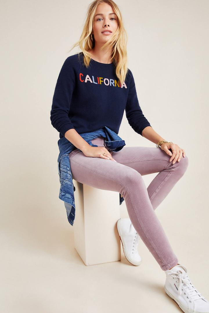 Pilcro High-rise Skinny Corduroy Jeans