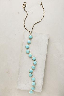 Lena Bernard Gemline Lariat Necklace