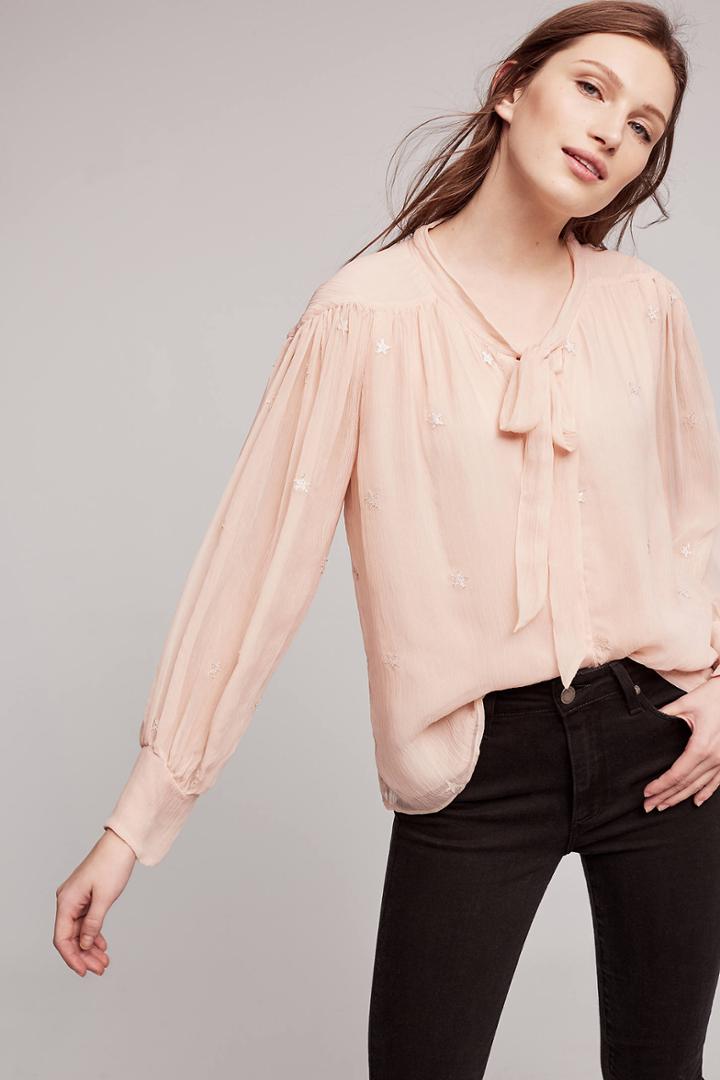 Hoss Intropia Little Stella Applique Blouse