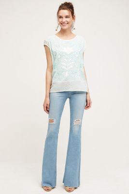 Ag Janis Flare Jeans Lazy Blue