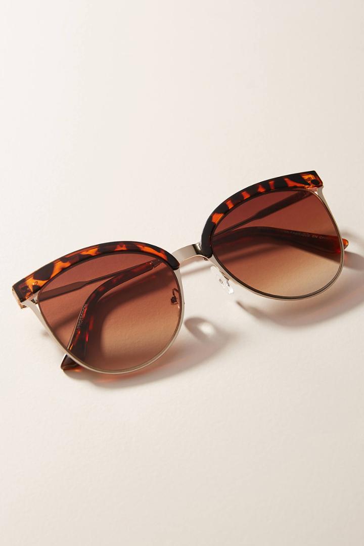 Anthropologie Zoe Square Sunglasses