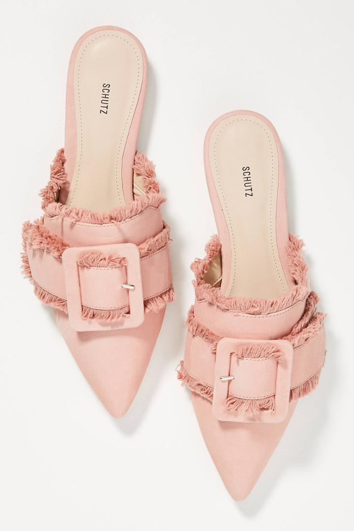 Schutz Maira Buckle Slides