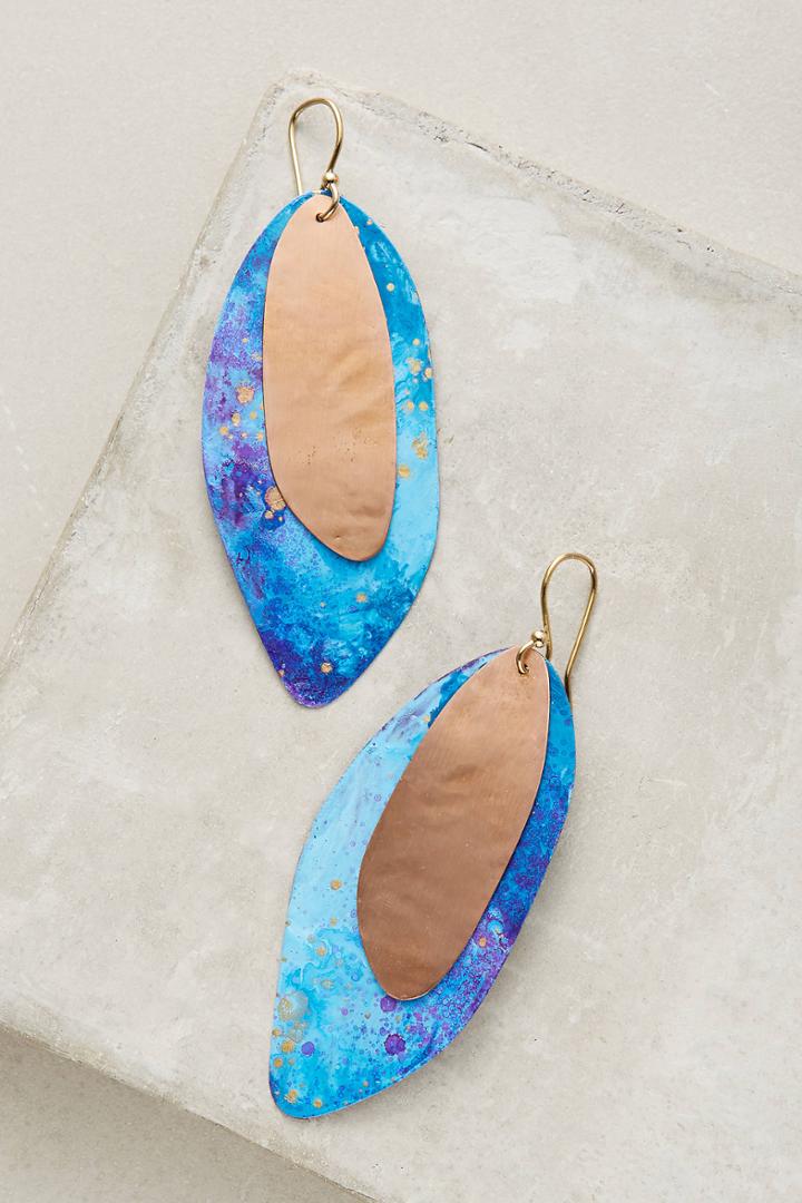 Sibilia Galaxy Shuttle Drop Earrings