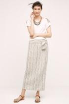 Maeve Bow-front Maxi Skirt