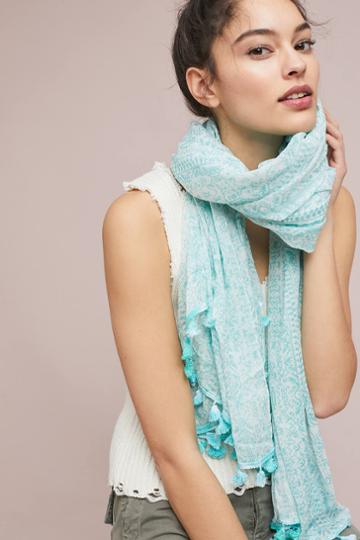 Elizabeth Gillett Rayne Tasseled Scarf