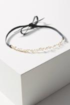 Anthropologie Rogue Copper Choker Necklace