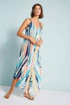 Pool To Party Striped Cover-up Dress