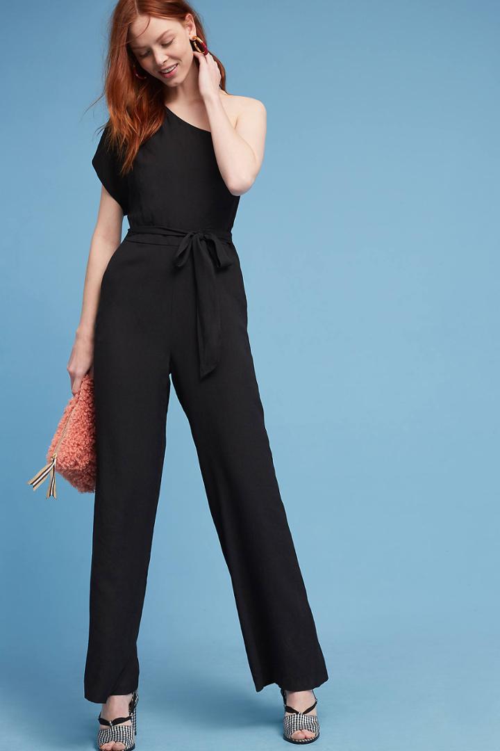 Greylin Renee One-shoulder Jumpsuit