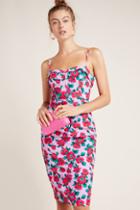 Black Halo Becca Floral Mini Dress