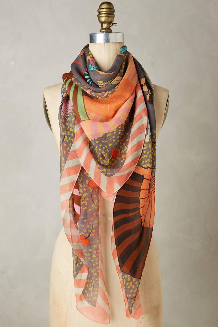 Karen Mabon Great Gatsby Silk Scarf