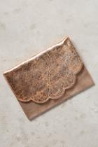 Anthropologie Scalloped Wallet