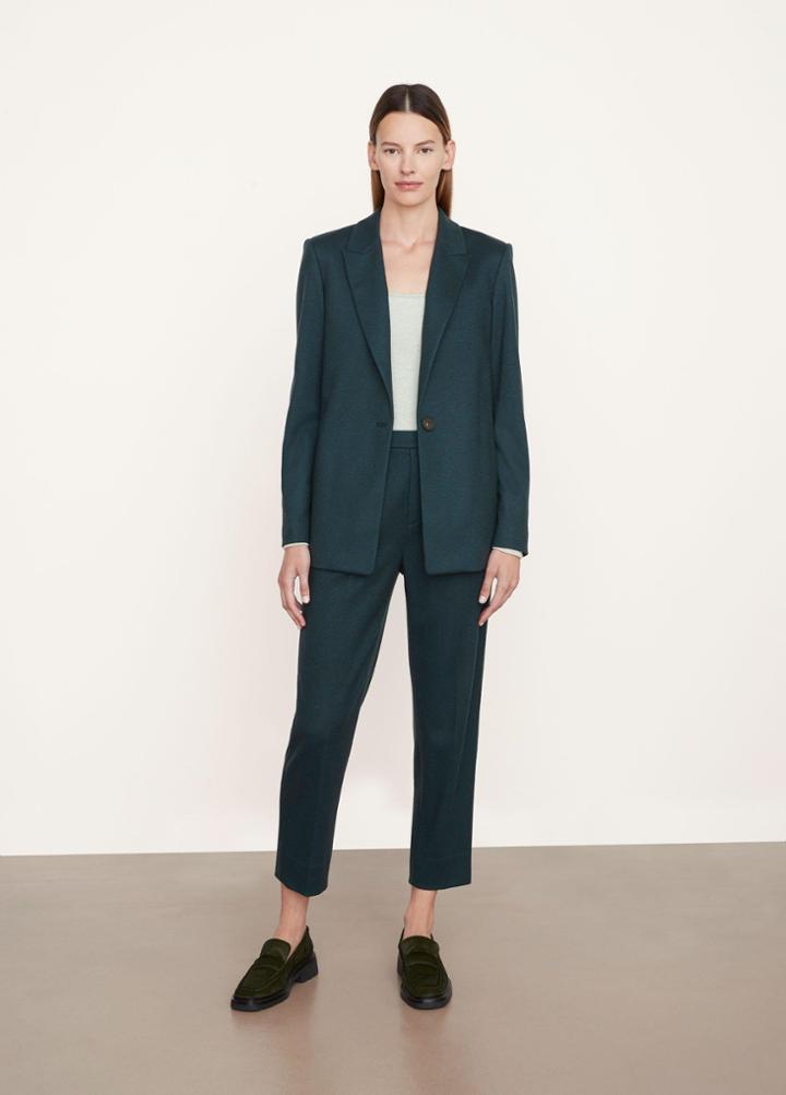Vince Belted Cozy Wool Blazer