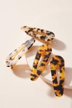 Anthropologie Tortoiseshell Hairclip Set