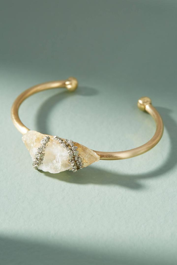 Marly Moretti Balancing Citrine Cuff