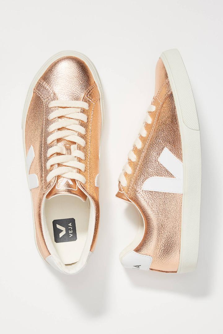 Veja Metallic Rose Sneakers