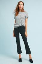 3x1 Nyc W2 Mid-rise Split Bell Cropped Leather Pants