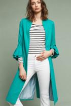 Helene Berman London Enid Ruffled Coat