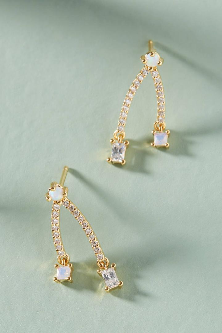 Anthropologie Jollie Split Drop Earrings